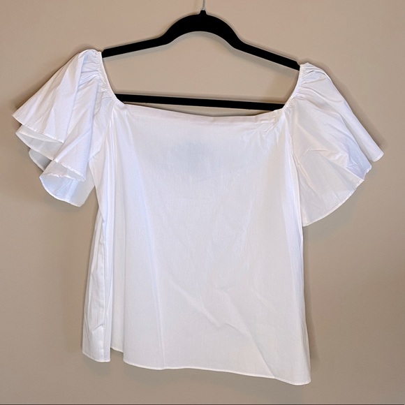 Lord & Taylor Design Lab Off the Shoulder Blouse - Picture 3 of 7